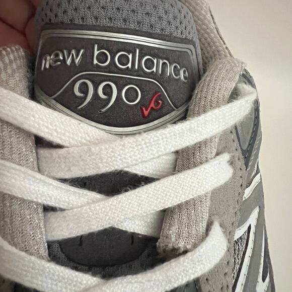 New Balance 990v6 Sneakers In Castlerock Gray Men Size 9.5 4E - Picture 9 of 14